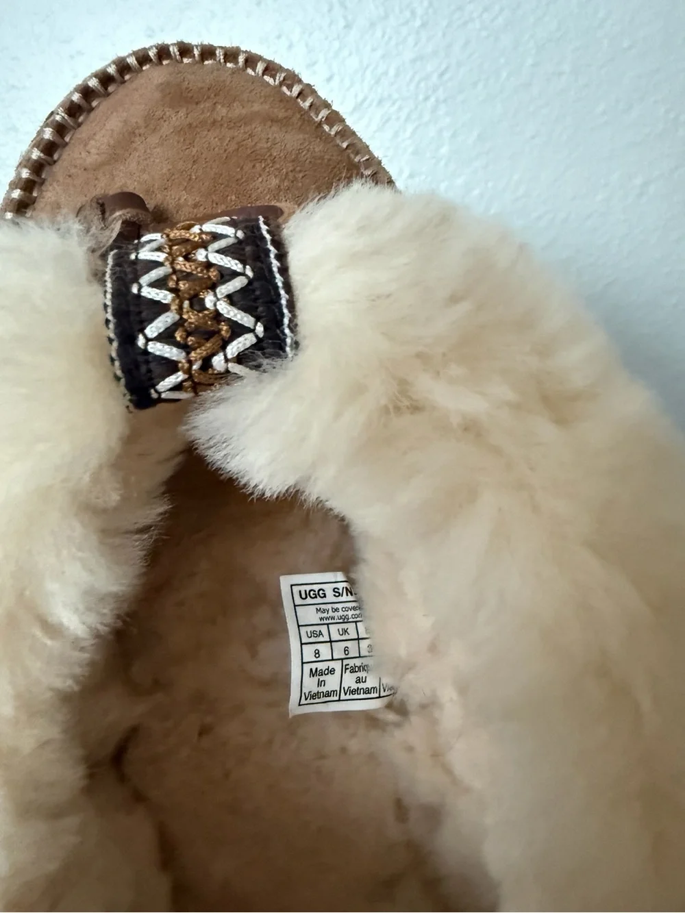 UGG size currently